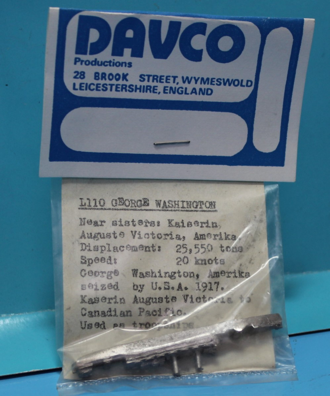 Passagierschiff George Washington (1 St.) Davco-Skytrex L110 1:3000